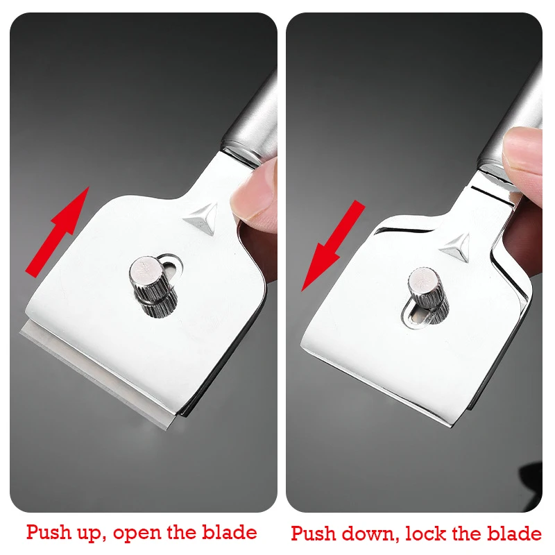 1Pc Keramische Schraper Oven Fornuis Kookplaat Schone Schrapers Kleine Schoonmaken Schop Mes Voor Het Verwijderen Van Behang Vloer lijm