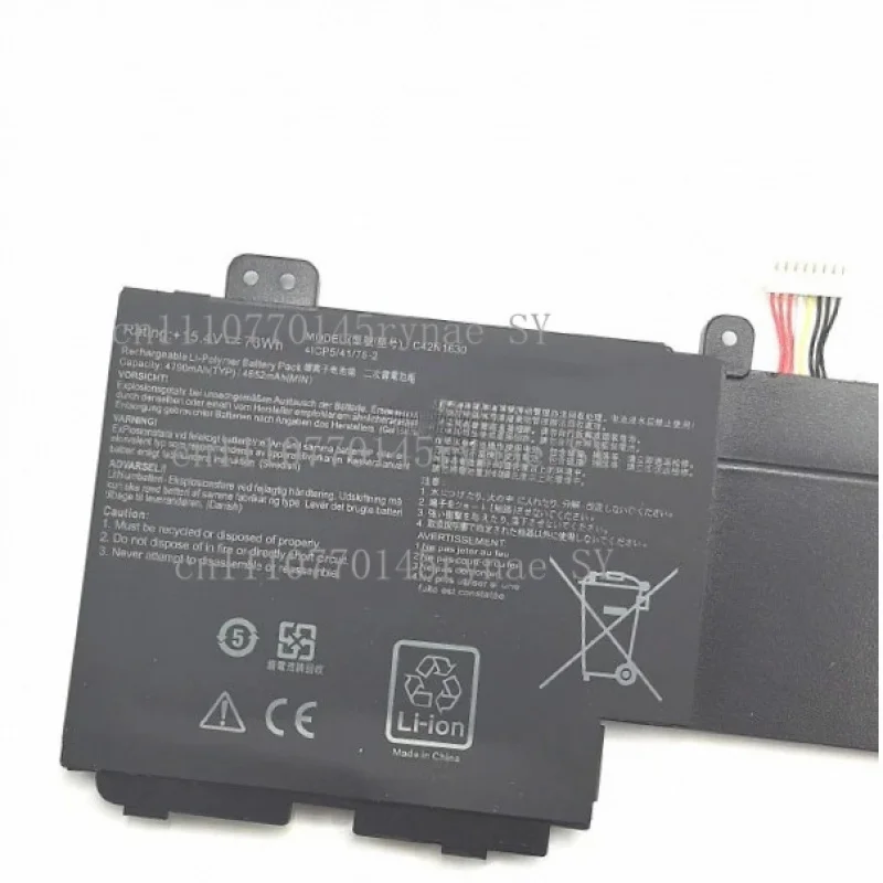 C42N1630 C42PHCH Laptop Battery for Asus Zenbook Pro UX550 UX550V UX550VD UX550VE UX550VE-1A UX550VE-BN013T XH71 0B200-0252000
