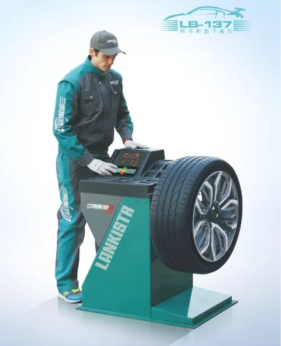 Economical Tyre Dynamic Balance Instrument Car Wheel Balancing Machine