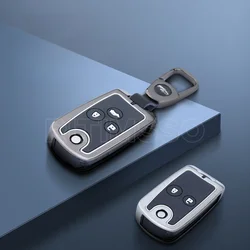 2/3 Buttons Alloy Remote Flip Car Key Fob Shell Case  For Honda Acura Civic Accord Jazz CRV HRV 2009 2010 2011 2012 2013 2014