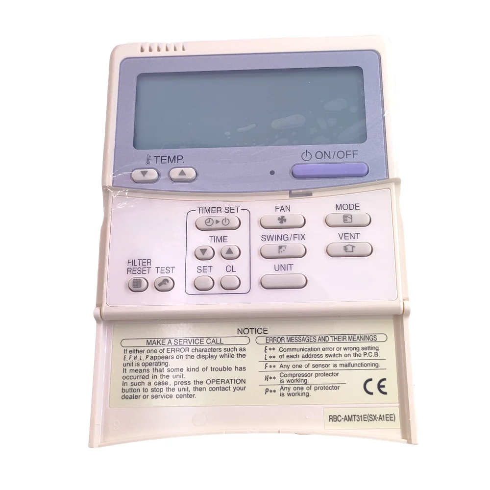 

New for Toshiba Central Air Conditioning Control Panel Wired Controller RBC-AMT31E Wire Controller RBC-ASCU11-C