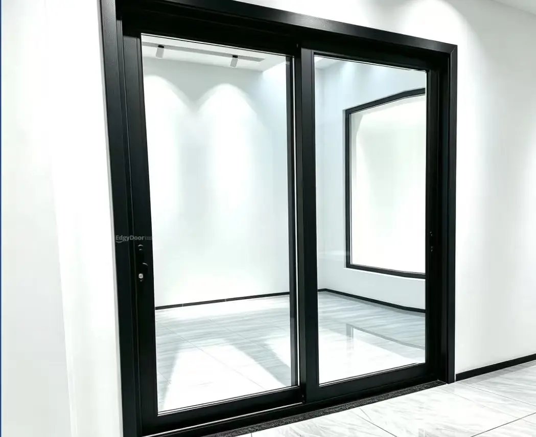 EdgyDoor Custom Aluminum Door - Personalized Entry Door Sliding Door Exterior Sliding Door NFRC Certified NOA