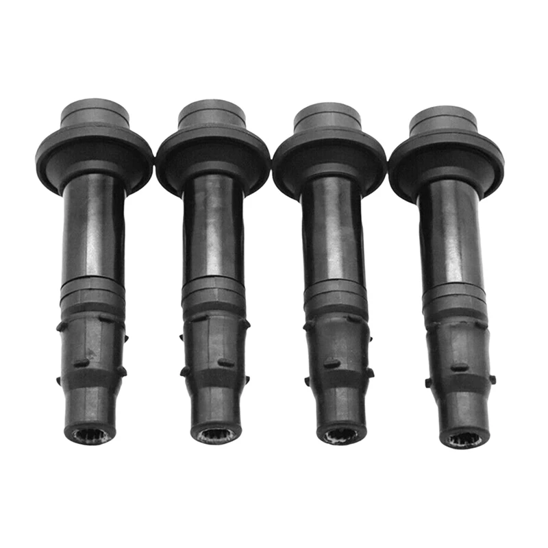 4Pcs Motorcycle Ignition Coil Kits F6T549 5EB-82310-00-00 For Yamaha 600YZF-R6 YZF R6 1999-2002 129700-4400 5EB8231000