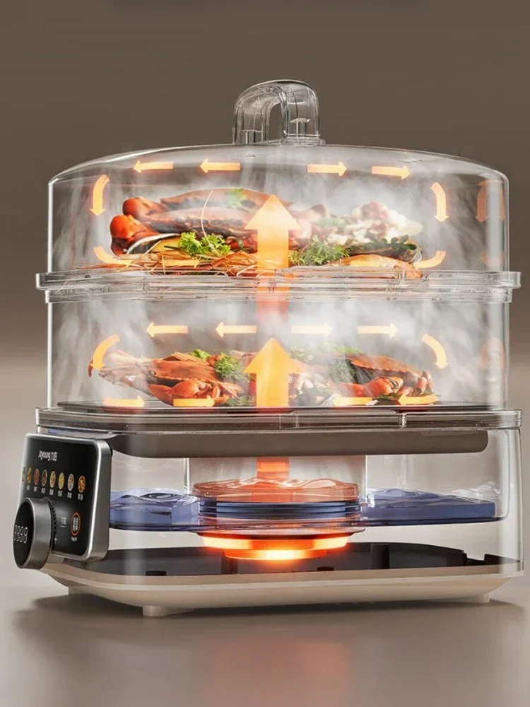 Joyoung-باخرة كهربائية من الفولاذ المقاوم للصدأ متعددة الوظائف ، باخرة منزلية ، V, 12L, ww