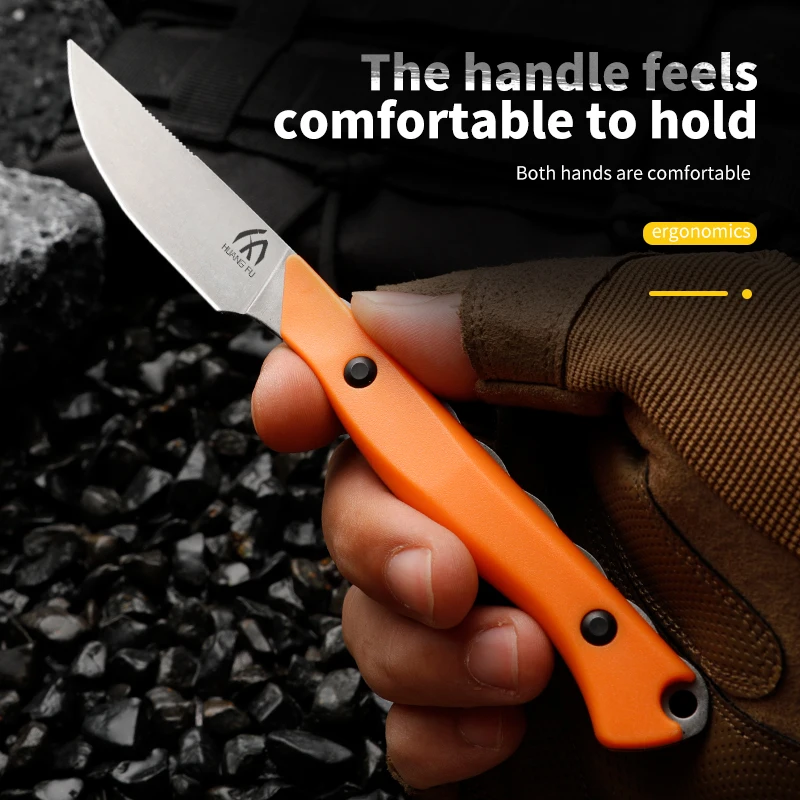 High quality CPM-154 steel fixed blade wilderness Bowie knives hiking hunting knife battle rescue knife men's toy