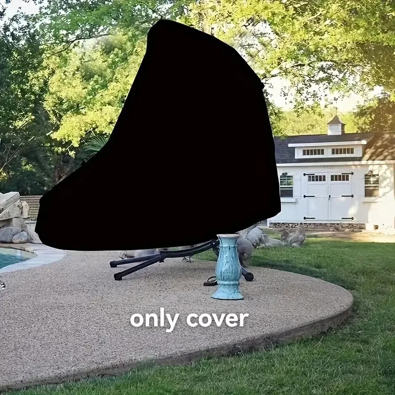 

Hanging Chair Cover, Outdoor Patio Furniture Protector, Fits Rocking Loungers, UV Resistant, Windproof Durable Protective Cover
