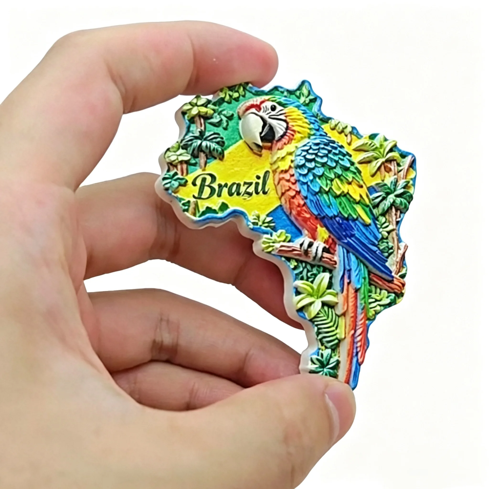South America Brazil 3D Fridge Magnets Tourism Souvenir Refrigerator Magnets Sticker