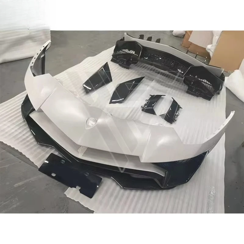 LP750 SV Style Half Dry Carbon Car Exterior Parts Body Kit With Front Rear Bumper for Lambo Aventador LP700 LP720 2011-2015