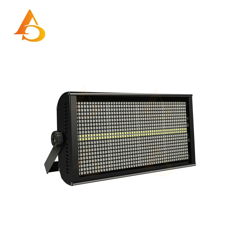 Strobe Light 200W LED RGBW 4 in 1 48 Zones White 8000K DMX Super Bright Dj Wall Washer Bar Strobe Light Stage Lighting Effect