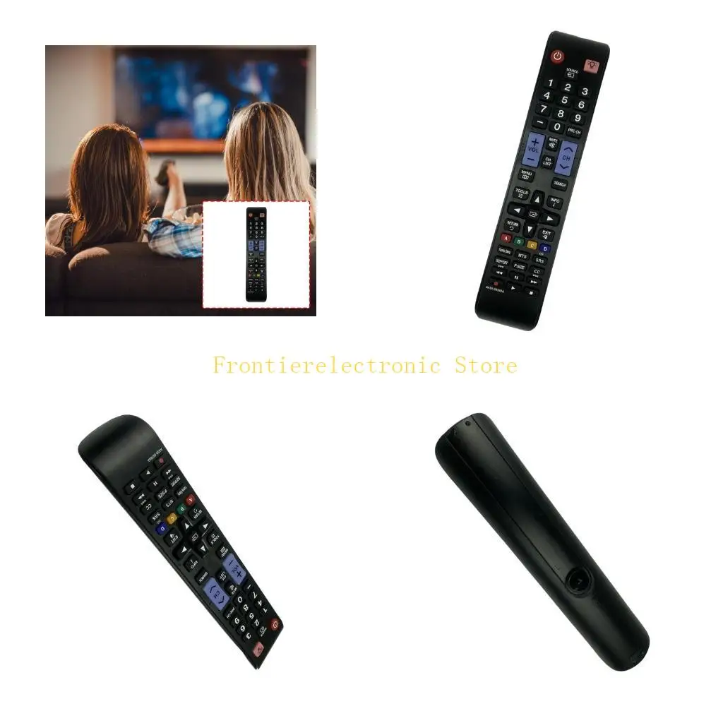 G8DB Multiple Model Remote Control Plastic Texture User Friendly Layout Coverage for Home Entertainment 00580A