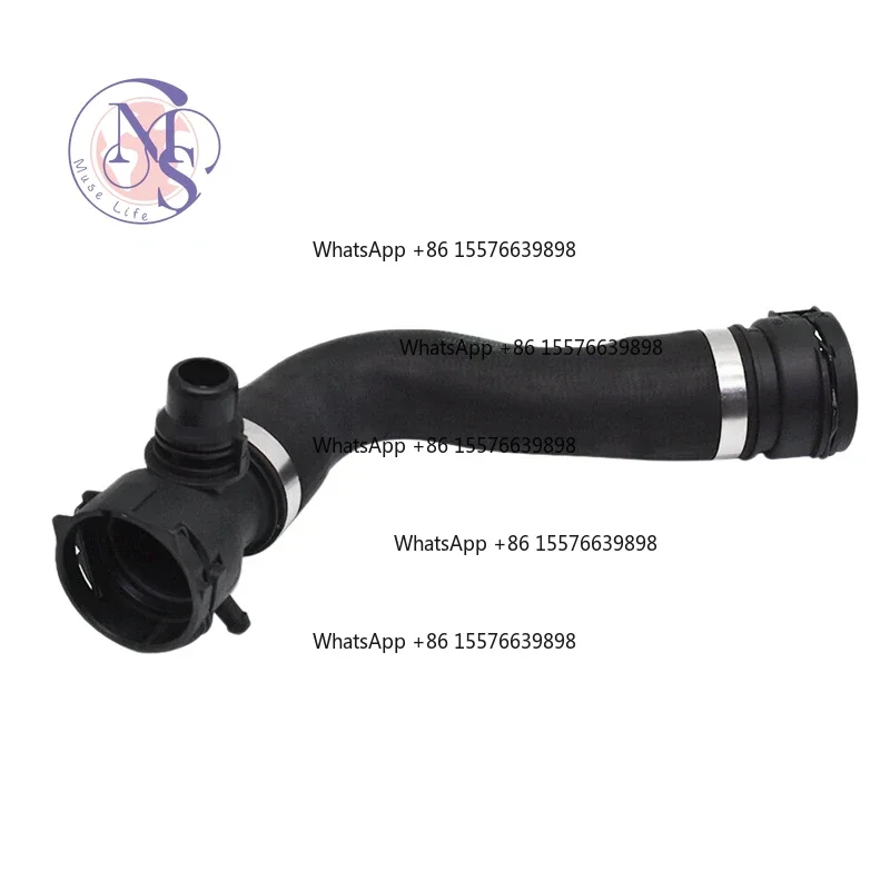 1Pc Upper Radiator Coolant Hose 17127540127, Auto Engine Cooling Pipe Replacement Spare Part