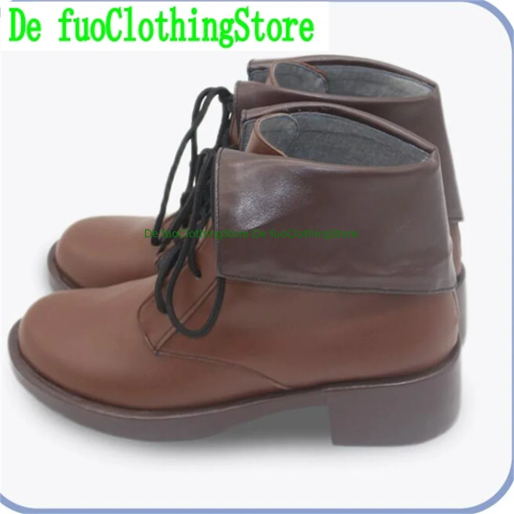 DefuoClothing Ezra Theodore Cosplay Shoes Boots Game Anime Game Role-playing Shoes and Boots Halloween Party