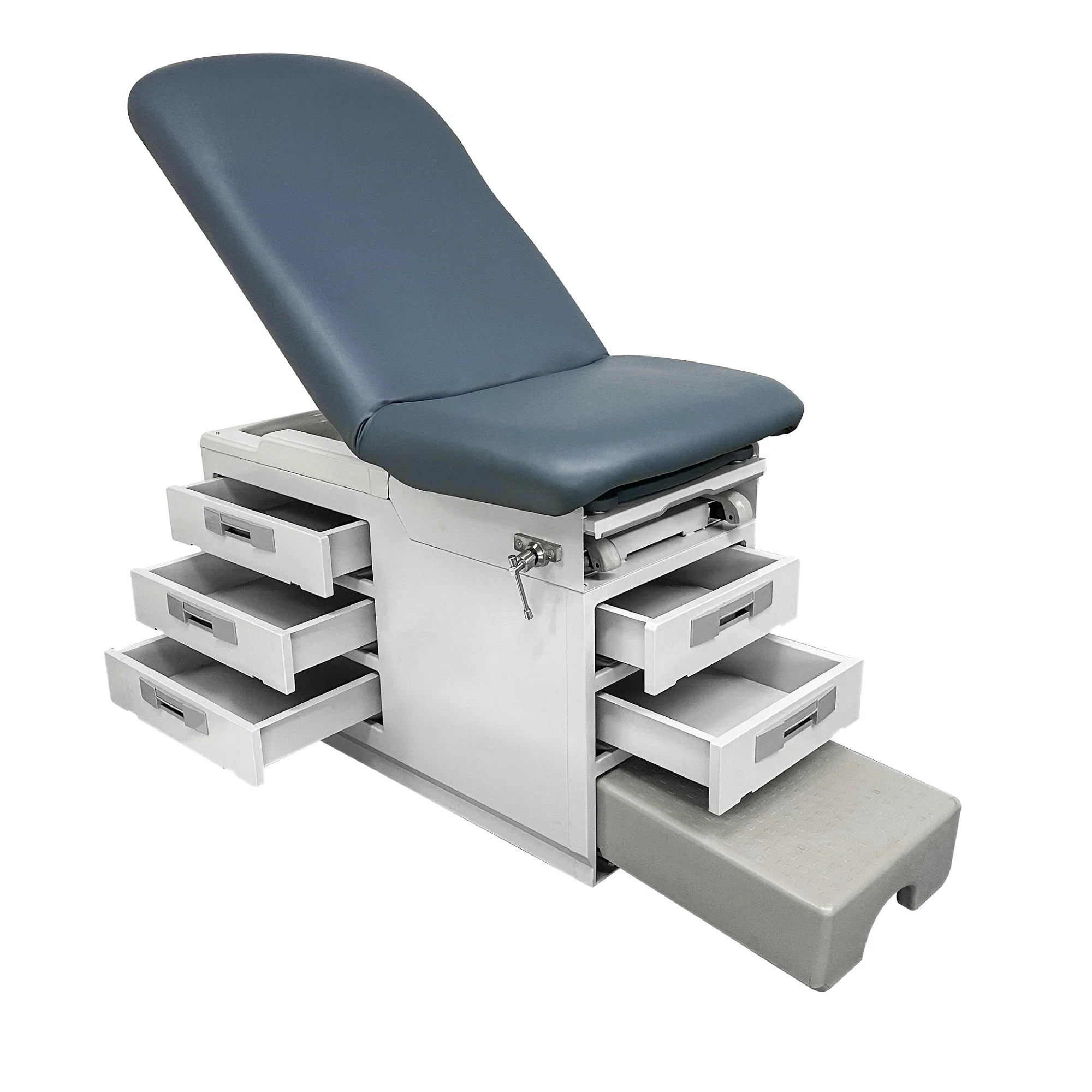 XINDA Medical Gynecological Examination Chair Operating Delivery Table With 5 Drawers For Hospital Clinic