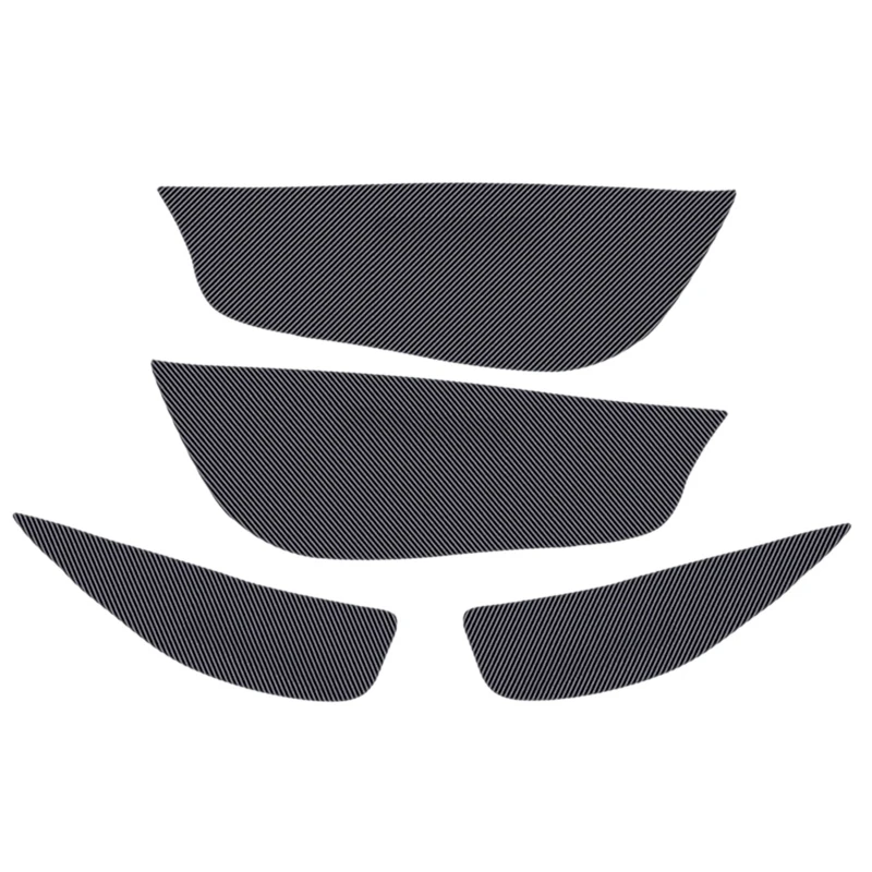 

4Pcs Car Carbon Fiber Door Anti-Kick Pad Side Edge Protection Mat Cover for Suzuki Swift