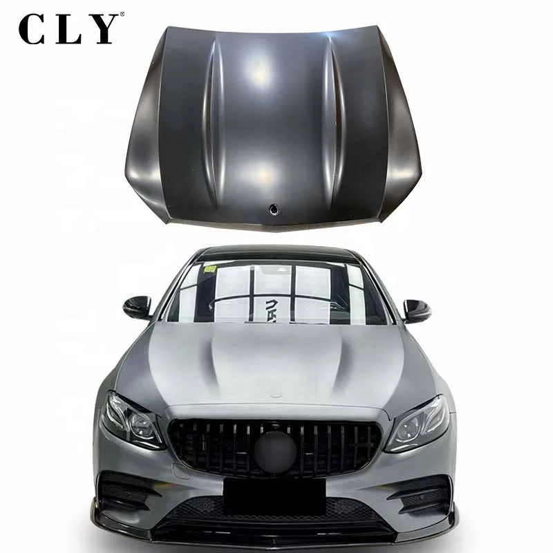 

Bonnet For 2017 2018 2019 2020 W213 E Class Facelift E63S AMG Aluminum Hood Engine Cover