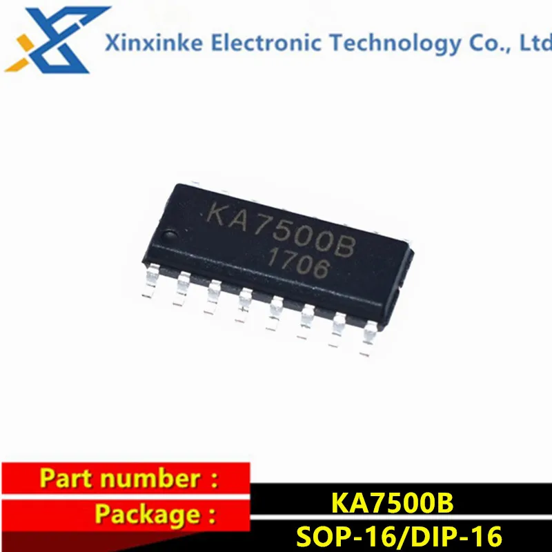 20PCS KA7500 KA7500B SOP-16 DIP16 Switching Power Supply PMW Controller Chip