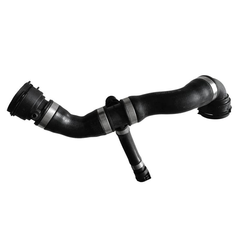 Radiator Hose For BMW E87 116I E81 E82 Engine Cooling System Pipe 17127566024 Automotive Supplies Black Rubber 1 Piece