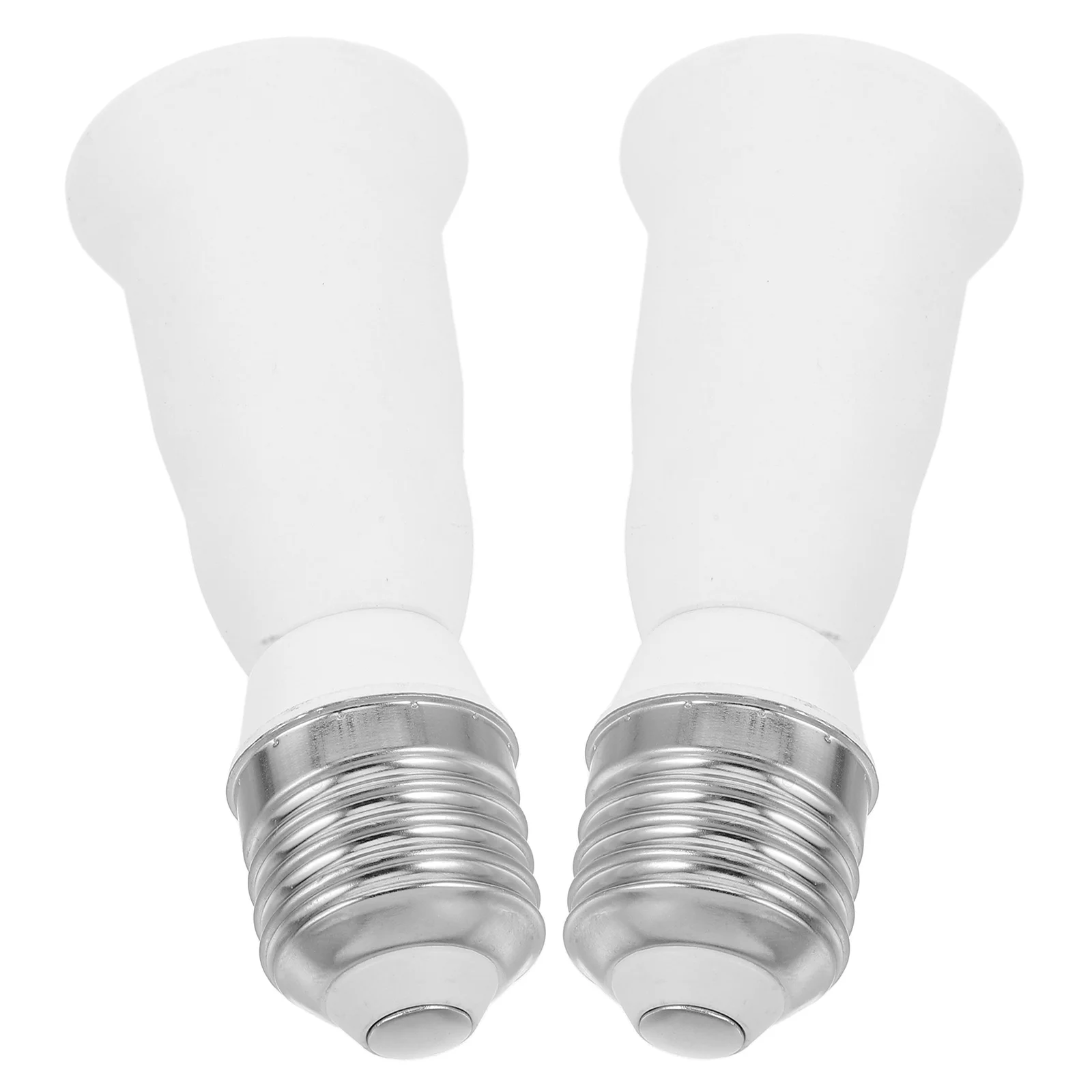 

2pcs E26 E27 Light Bulb Socket Adapter High Temperature Stable Power Versatile Office Home Outdoor Car Lamp