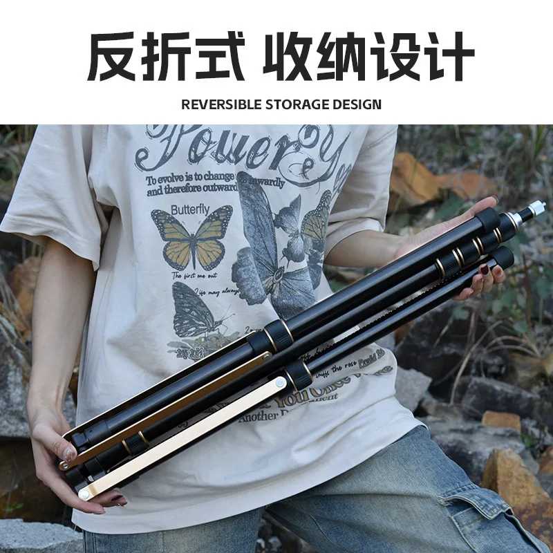 LS325 سبائك الألومنيوم قوس التصوير قوس ترايبود LED ملء الضوء حامل مصباح تعديل متعدد الزوايا #4