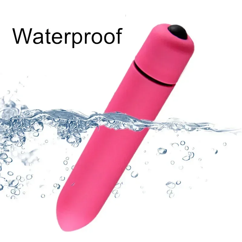 Masajeador estimulador de Vagina Bala para mujeres adultas, Mini masajeador para viajes, vibrador de punto G vibrante, Juguetes sexuales para adultos, 1pc