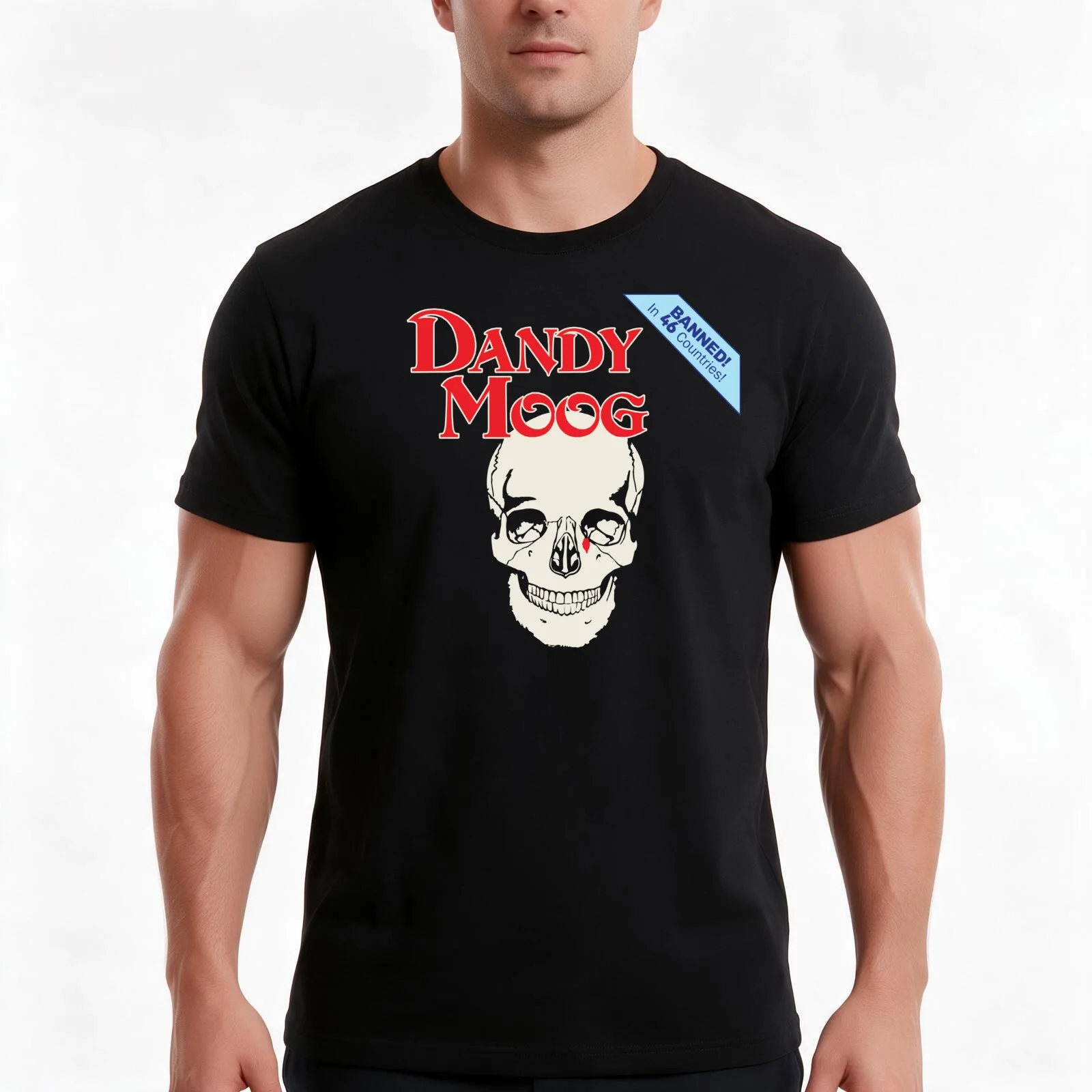 Dandy Faces T-Shirt Summer Casual Cotton Tee Oversized Streetwear Tops Vintage Graphic Print Loose Fit Short Sleeve