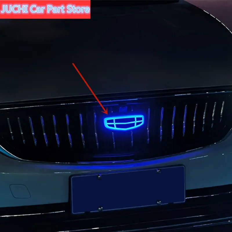 Car Dynamic Glow Modifies Grid Logo For Geely Atlas NL-3 Proton X70 NL-4 VISION X6