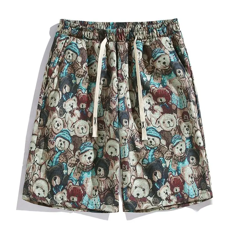 5XL Multiple Styles Are Available Men'S Summer Shorts Y2k 2023 New Casual Elastic Waist Oversize Shorts Summer Korean Style