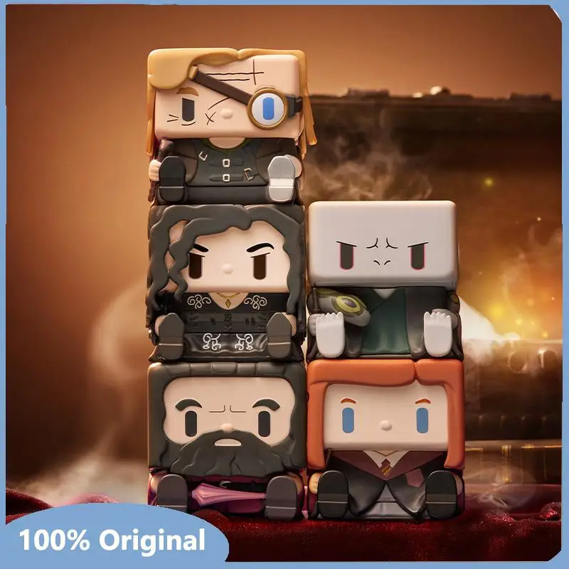 Caja ciega Original de Harry Potter POP CUBE-2, caja misteriosa, bolsa de adivinación, juguetes, muñeca, figura de Anime bonita, colección de adornos de escritorio