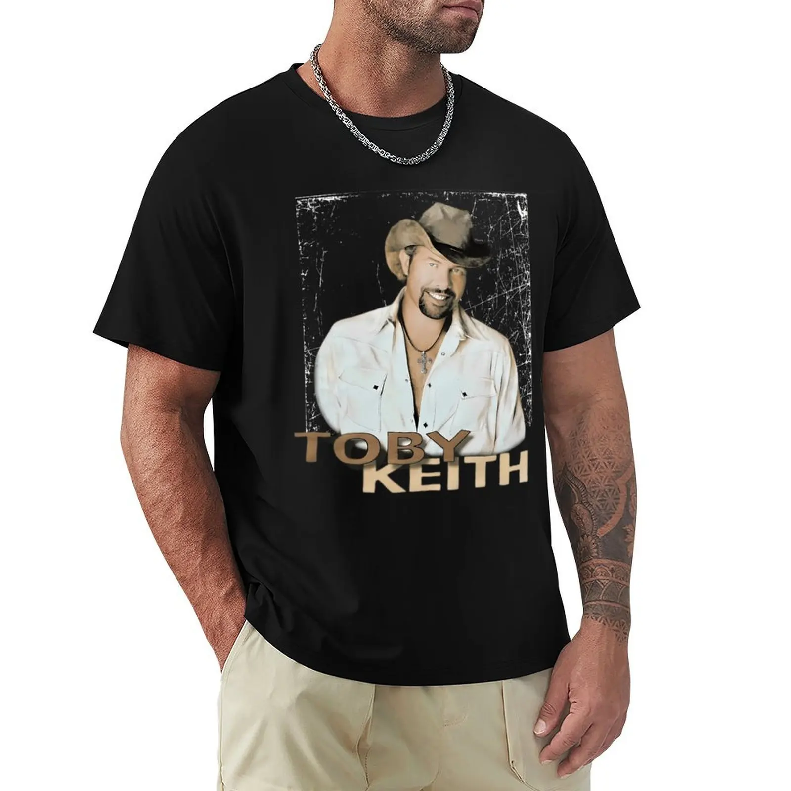

Vintage Toby Keith Version 90S T-Shirt sports fans funny shirt cotton slim fit t shirts for men
