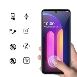 For LG V60 ThinQ 2.5D HD Vidrio Screen Protector Tempered Glass for LG V60ThinQ Clear UltraThin 9H Scratch Proof Protective Film