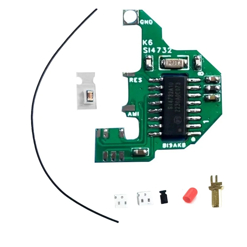 SI4732 Modification Module And Crystal Oscillator+Donut Antenna+2M Chip FPC For Quansheng UVK5/K6 Dual Antenna Solution