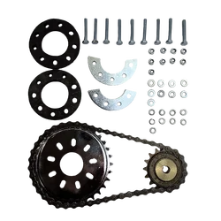 Modified 32 tooth sprocket teeth for electric bicycles and motorcycles, suitable for 410 type ordinary single speed chains