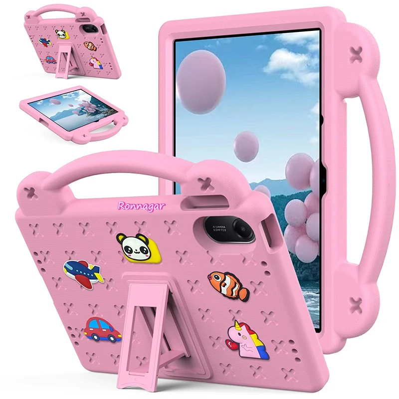 EVA Bear Case for Xiaomi Redmi Pad 2 2025 11inch Tablet Case Kids Friendly Shockproof Stand Protective Case for Redmi Pad 2 11