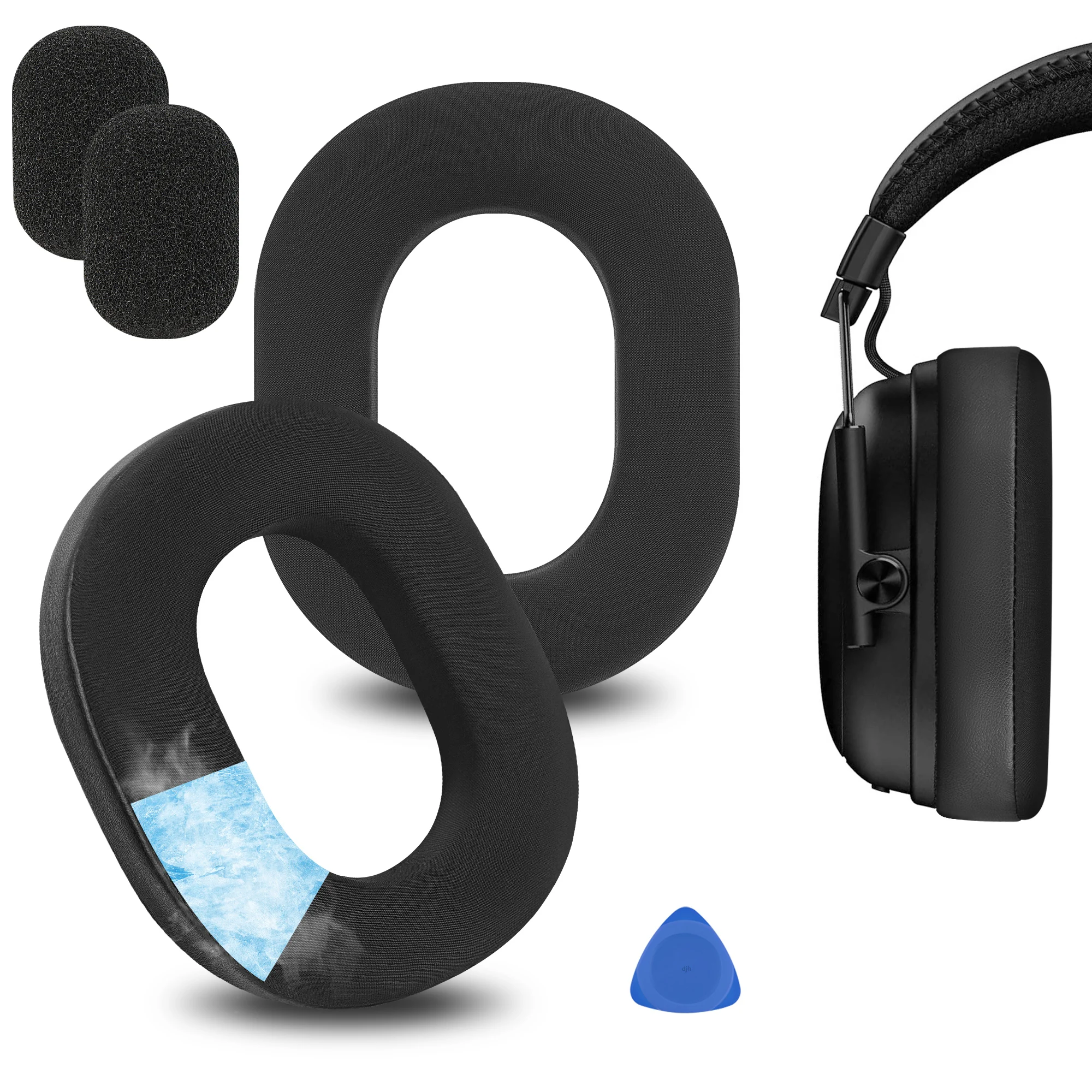 

Сменные амбушюры Geekria Sport Cooling-Gel для Razer BlackShark V3 Pro (не подходят для BlackShark V3 Wireless