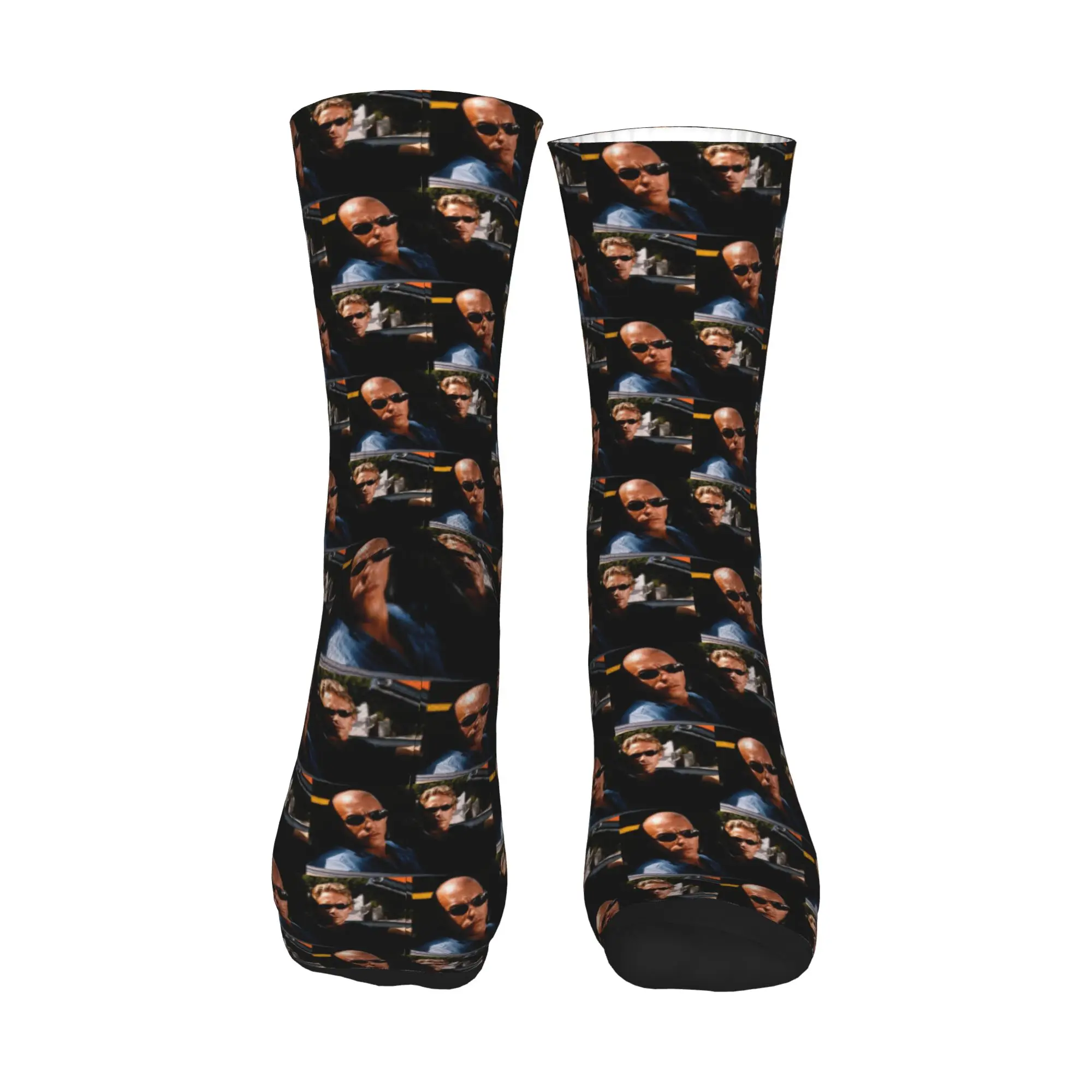 The Fast and the furious Classic Sports Socks High Quality Stockings All Season Long Socks for Unisex Christmas Gifts