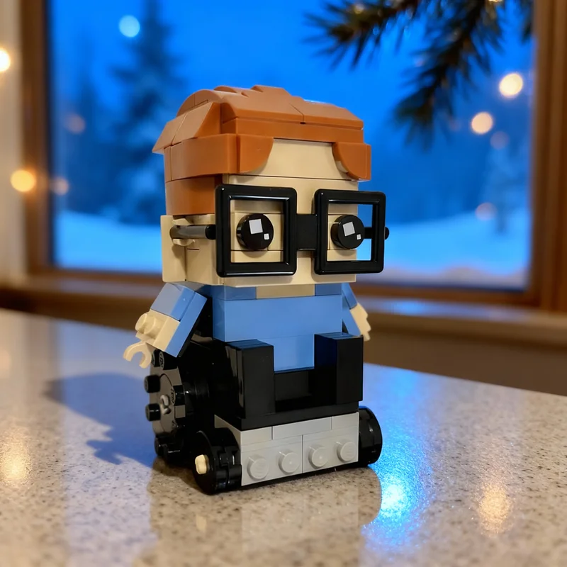 

179pcs MOC Oracle Barbara Gordon Brickheadz Model Building Blocks Creative Gift DIY Display Decor Adult Premium Kids Desk Home