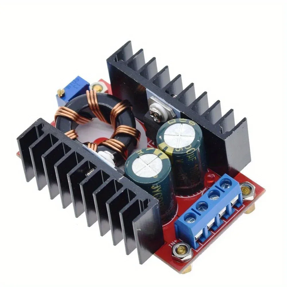 1pcs 150W DC-DC Boost Converter Step Up Power Supply Module 10-32V To 12-35V 10A Laptop Voltage Charge Board