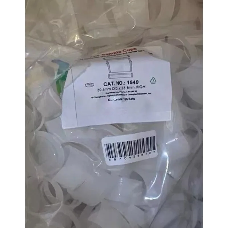 1540 Sample Cup XRF Test Cup ROSH Box 100 pcs 1 pack