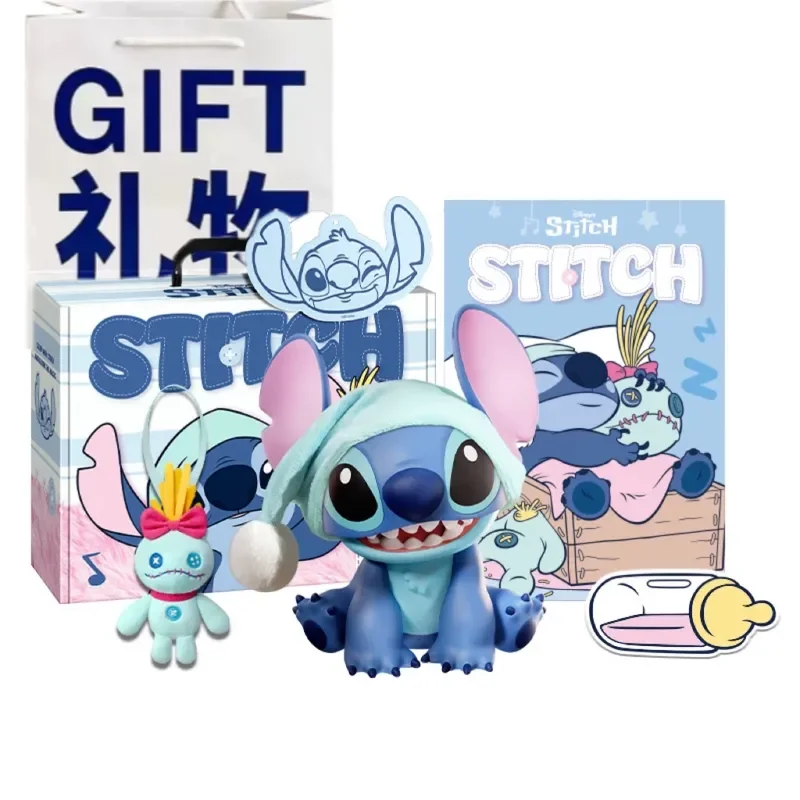 

Genuine New Maktub Stitch Themed Portable Bluetooth Speaker Cute And Creative Birthday Gift Box Idea Collect Decoration Kids Toy