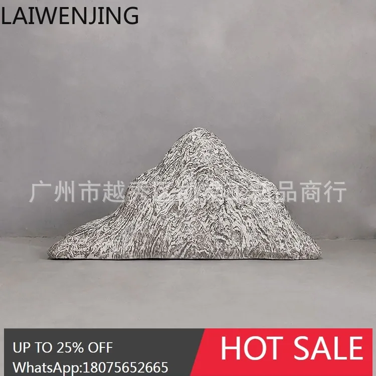MJY Fiberglass Rockery Stone Garden Decoration Artificial Bonsai Stone Pattern Ornament