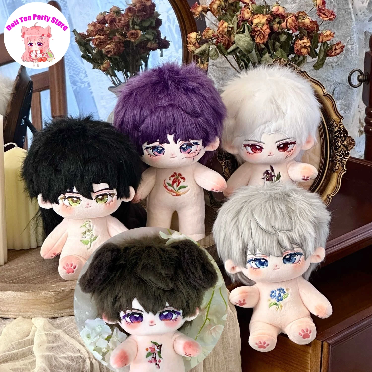 

Игра Love and Deepspace Rafayel Zayne Xavier Sylus Caleb, 20 см, сложные глаза, милая плюшевая хлопковая кукла, подарок на день рождения для косплея