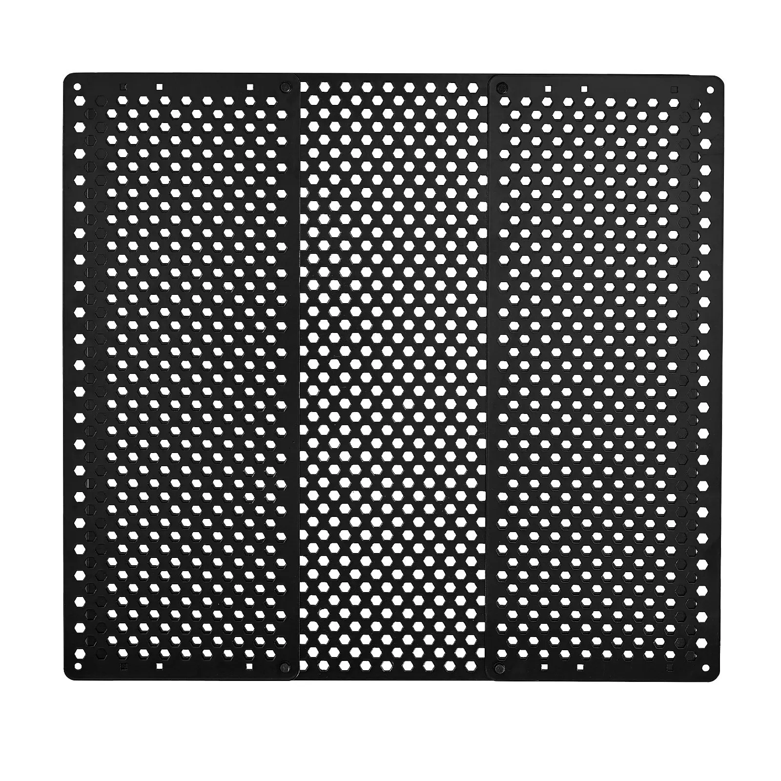 

Adjustable Entryway Grille 22-31.5 Inch For Motorhome Travel Trailer Camper, Reinforced Honeycomb Ventilation Pet Barrier Iro