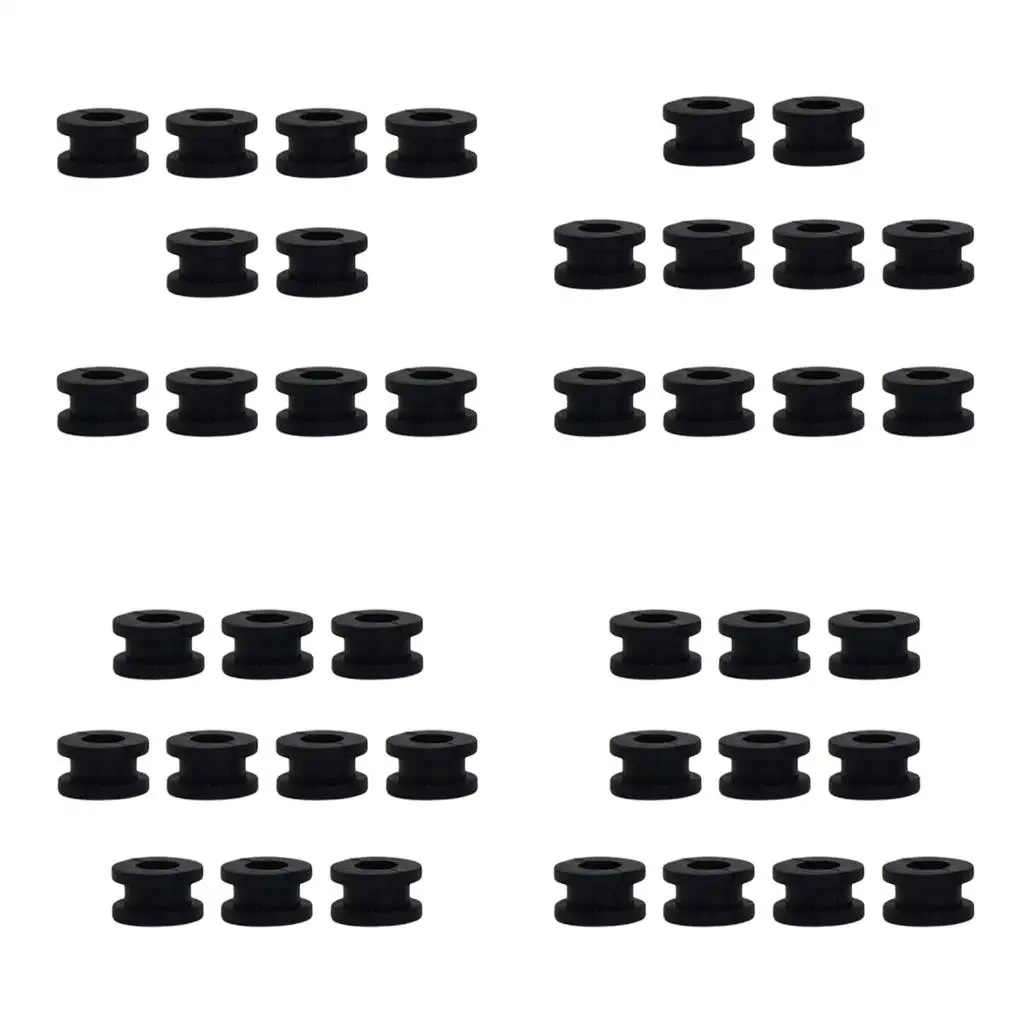 

40 Pieces Motorcycle Fairings Rubber Grommets Bolt for Yamaha yzf R1 R6