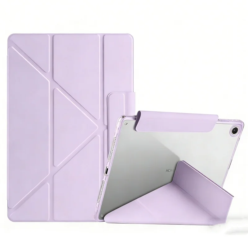 

For Samsung Tab A11 Plus Tablet Case 11" Smart Fold Acrylic Hard Magnetic Cover For Funda Galaxy Tab A11 Plus A11+ 11 inch Case