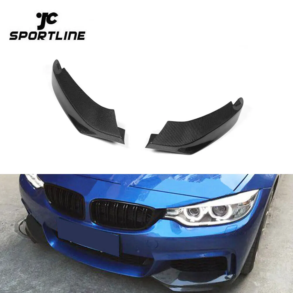 

Carbon Fiber Auto Front Bumper Splitter For BMW 4-Series F32 F33 F36 435i M-Tech 2014