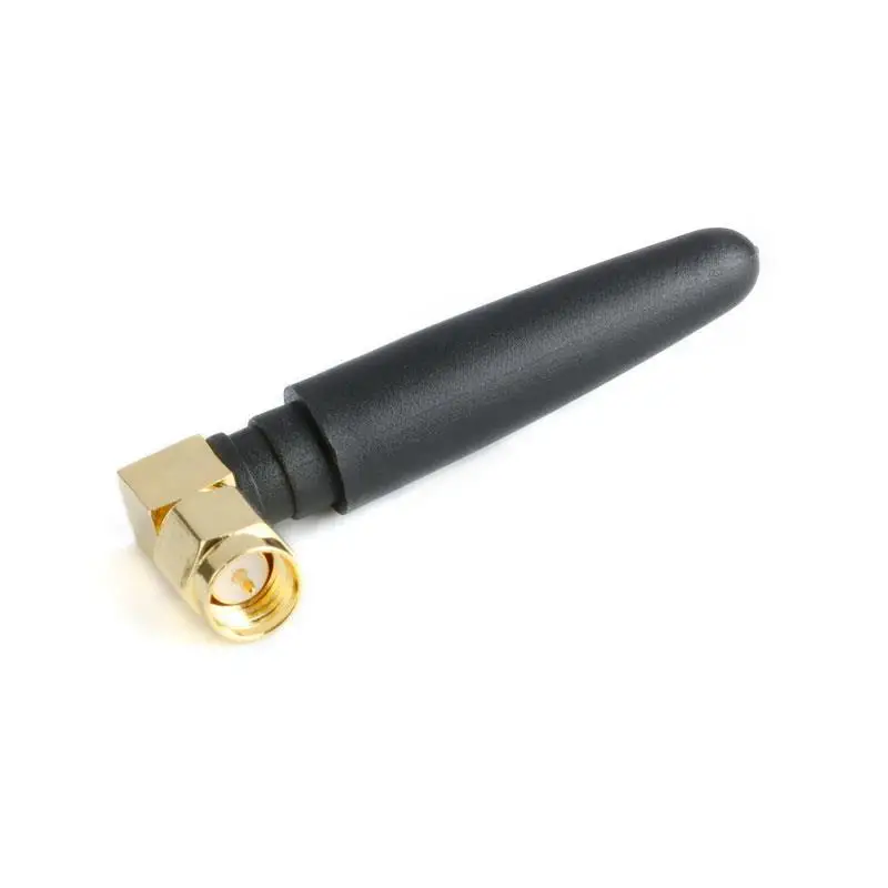 

Antenna 2.4G 2.5dBi Gain Wireless BLE Antenna Omni 5CM SMA Male Right Angle Plug Connector for Rc Drone