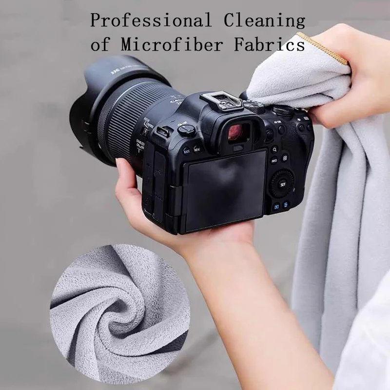 Foldable Camera Wrap Cloth Cover for Canon Nikon Sony DSLR Camera Lens Clean Wipes Cloth Shockproof Photography Protective Wrap