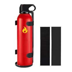 Auto Fire Extinguisher Bracket Self-adhesive Holder Car Fire Extinguisher Mount Space Saving Stable Placement Car Accessories