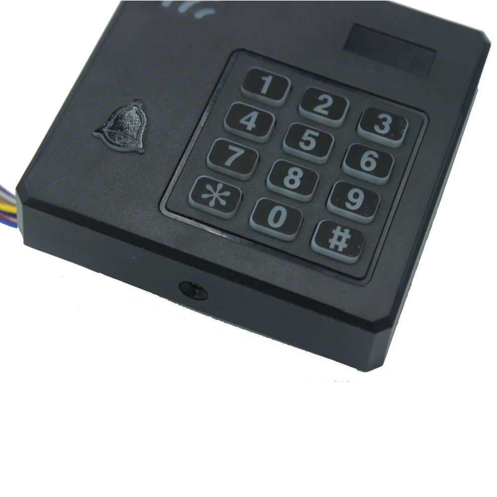 Waterproof RFID 125Khz/13.56Mhz ID IC Access Control Reader Entry Access Control Keyboard Wiegand 26 34 Output Reader