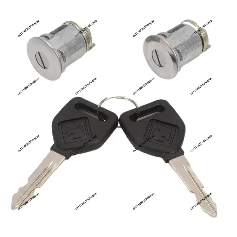 Door Lock Cylinder Replacement Kit(1 Set) For Freightliner FLD 112 120 Century Cascadia Classic